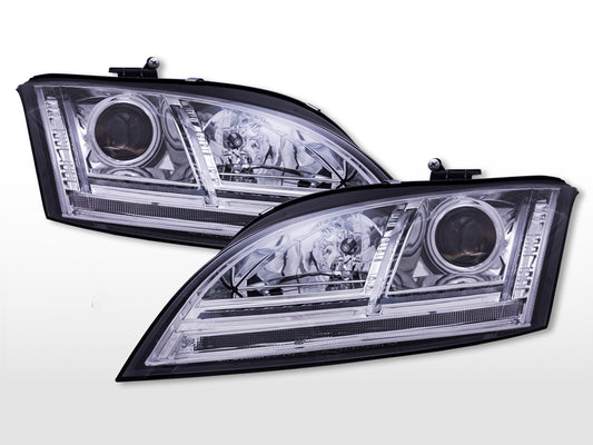 XENON Daylight Scheinwerfer mit LED Tagfahrlicht Audi TT (8J)  2006-2013 chrom