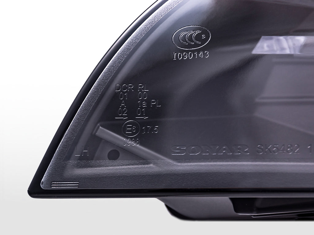 Daylight Scheinwerfer mit LED Standlicht BMW X5 E70  2008-2013 schwarz