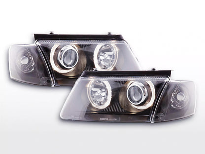 Scheinwerfer Set Angel Eyes VW Passat Typ 3B  97-00 schwarz