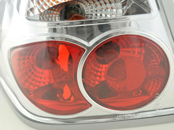 Rückleuchten Set für Heckklappe BMW 3er Limo Typ E46 Bj. 98-01 chrom
