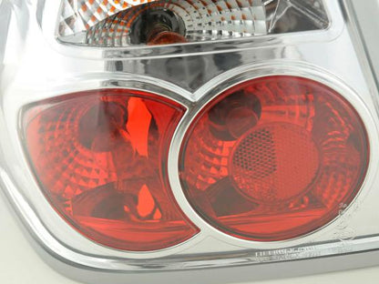 Rückleuchten Set für Heckklappe BMW 3er Limo Typ E46 Bj. 98-01 chrom