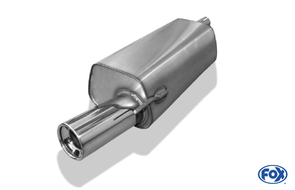 FOX Mazda 121 - JAS/ JBS Endschalldämpfer - 1x90 Typ 13