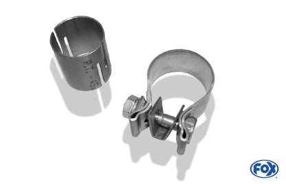 FOX Mazda 121 - JAS/ JBS Endschalldämpfer - 1x90 Typ 13