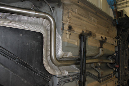 FOX Ford Fiesta VI Endschalldämpfer inkl. Verbindungsrohr zum Kat - 1x90 Typ 14