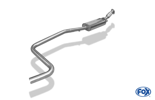 FOX Ford Fiesta VII/ Fiesta VII Sport Benzin Vorschalldämpfer