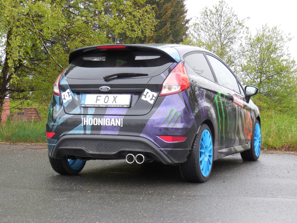 FOX Ford Fiesta VII ST200 Endschalldämpfer - 2x90 Typ 12