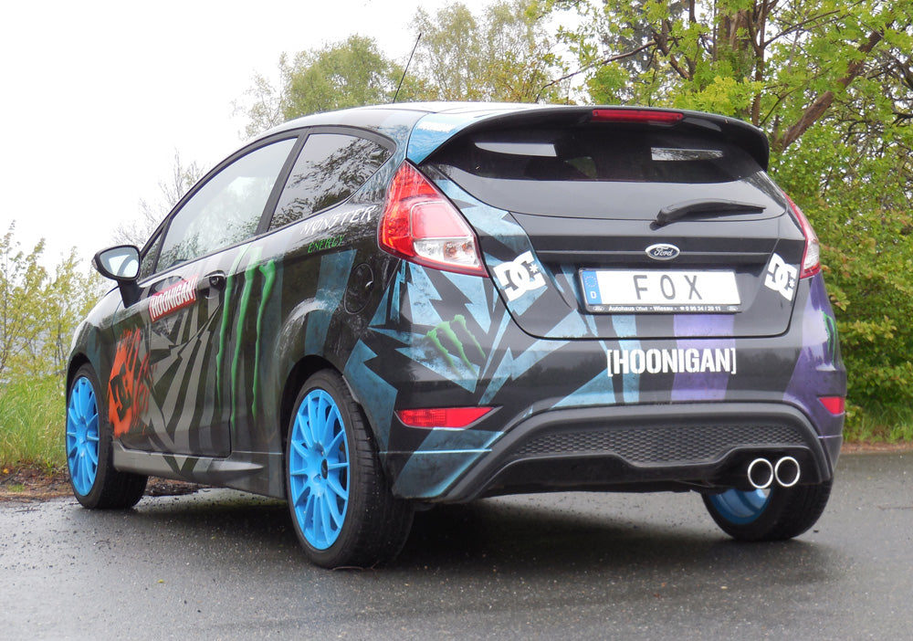 FOX Ford Fiesta VII ST200 Endschalldämpfer - 2x90 Typ 12