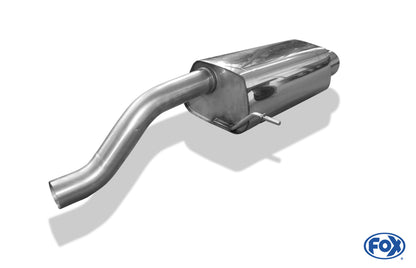 FOX Ford Fiesta VII ST Endschalldämpfer - 129x106 Typ 32