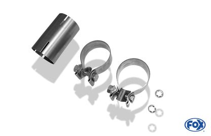 FOX Ford Fiesta VII ST200 Endschalldämpfer - 2x90 Typ 25