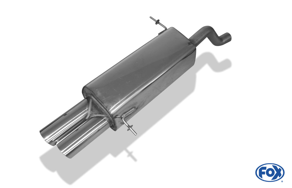 FOX Ford Fiesta VII/ Fiesta VII Sport Endschalldämpfer - 2x80 Typ 25