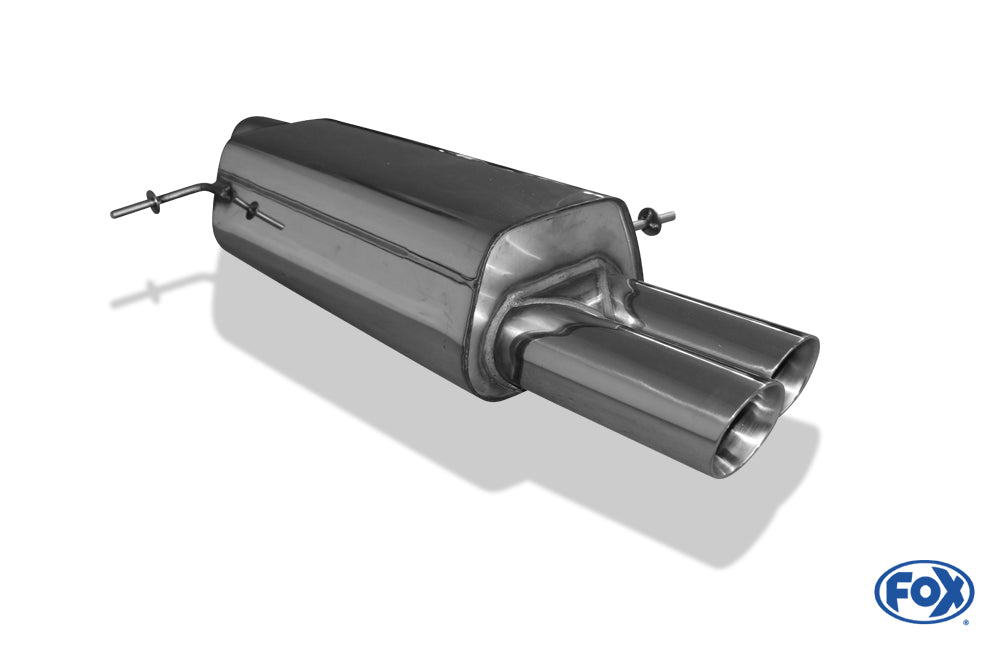 FOX Ford Fiesta VII/ Fiesta VII Sport Endschalldämpfer - 2x80 Typ 25