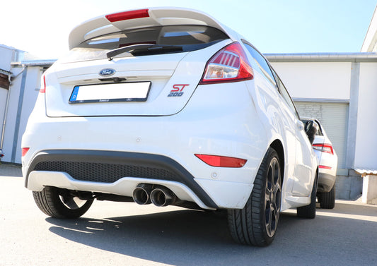 FOX Ford Fiesta VII ST200 Endschalldämpfer - 2x90 Typ 25