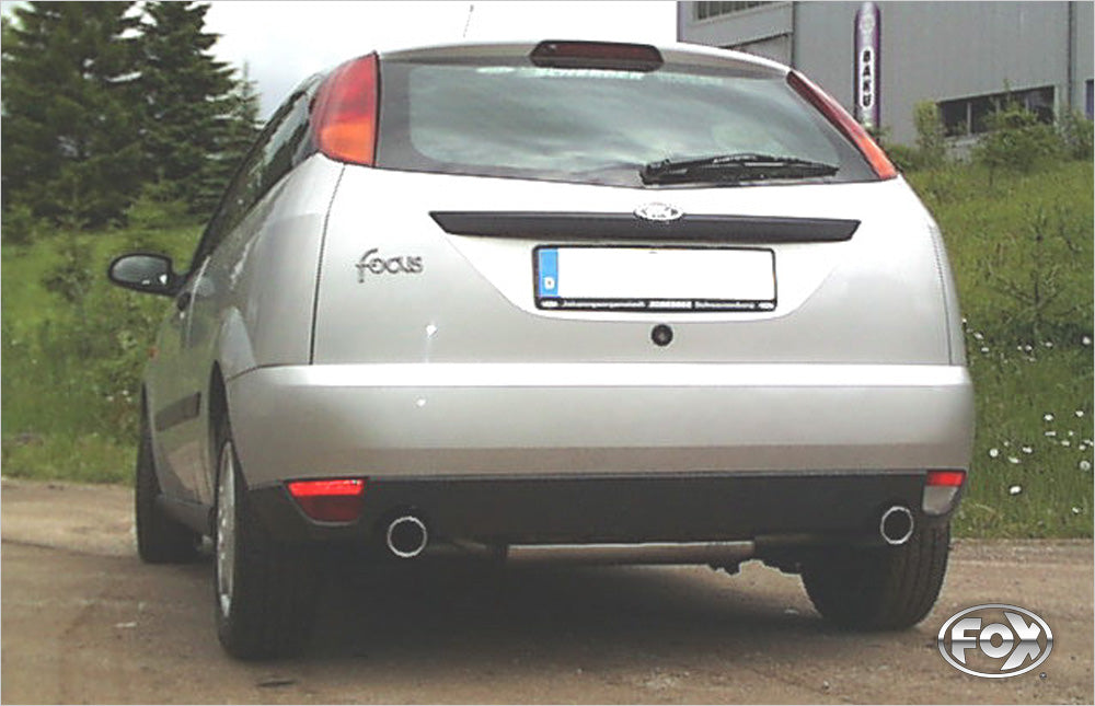 FOX Ford Focus I Fließheck Typ DAW/ DBW Endschalldämpfer quer Ausgang rechts/links - 1x90 Typ 17 rechts/links