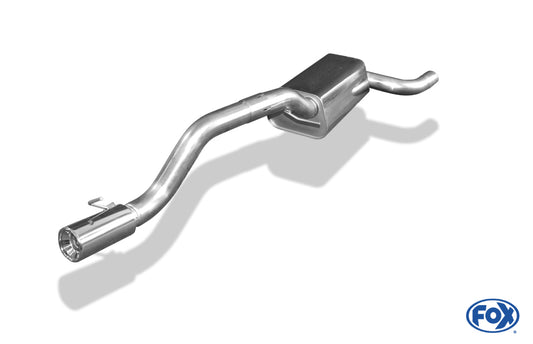 FOX Ford Focus I RS Endschalldämpfer - 1x90 Typ 13