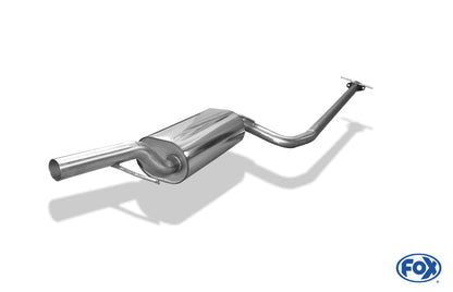 FOX Ford Focus I DAW/DBW/DFW/DNW 1,8l Vorschalldämpfer