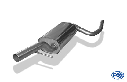 FOX Ford Focus I DAW/DBW/DFW/DNW 1,4l Vorschalldämpfer