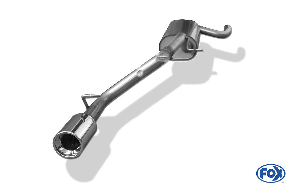 FOX Ford Focus II Fließheck Endschalldämpfer Ø63,5mm - 1x90 Typ 13 einseitig