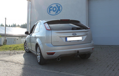 FOX Ford Focus II Fließheck Facelift Endschalldämpfer Ø63,5mm - 1x90 Typ 24 einseitig