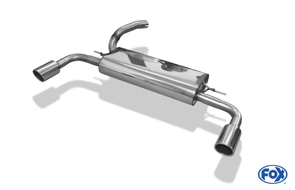 FOX Ford Focus III Fließheck Endschalldämpfer Ausgang rechts/links - 1x90 Typ 16 rechts/links