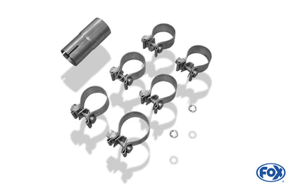 FOX Ford Focus III Fließheck Endschalldämpfer Ausgang rechts/links - 1x90 Typ 16 rechts/links