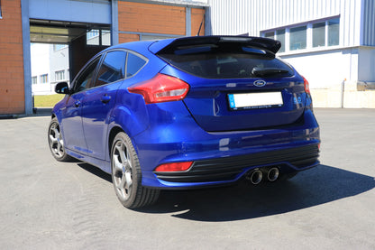 FOX Ford Focus III ST Fließheck Endschalldämpfer quer Ausgang mittig - 2x100 Typ 25 mittig