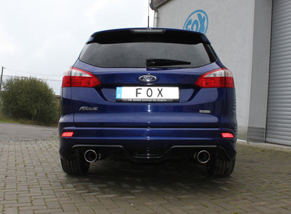 FOX Ford Focus III Turnier Ecoboost Endschalldämpfer Ausgang rechts/links - 1x100 Typ 16 rechts/links