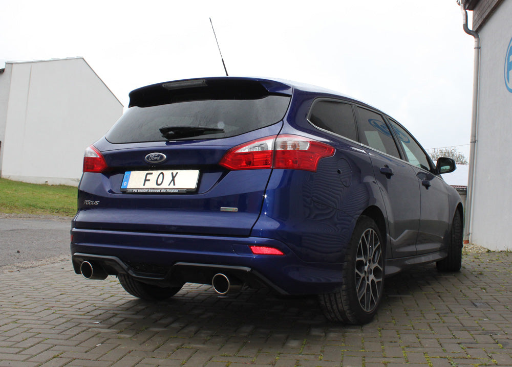 FOX Ford Focus III Turnier Ecoboost Endschalldämpfer Ausgang rechts/links - 1x100 Typ 16 rechts/links