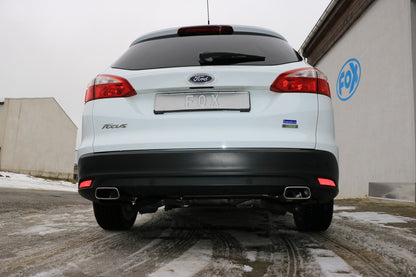FOX Ford Focus III Ecoboost - Turnier/ Kombi Endschalldämpfer Ausgang rechts/links - 145x65 Typ 59 rechts/links