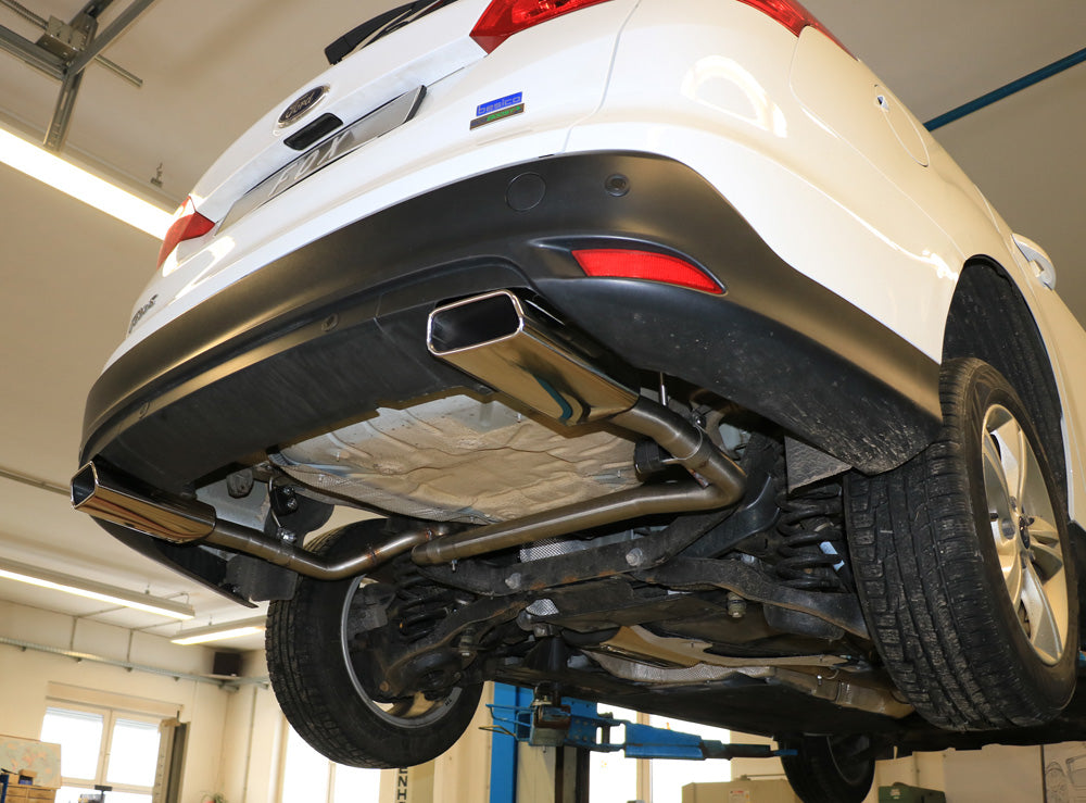 FOX Ford Focus III Ecoboost - Turnier/ Kombi Endschalldämpfer Ausgang rechts/links - 145x65 Typ 59 rechts/links