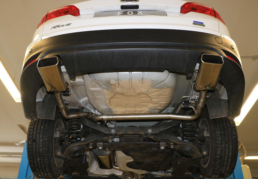 FOX Ford Focus III Ecoboost - Turnier/ Kombi Endschalldämpfer Ausgang rechts/links - 145x65 Typ 59 rechts/links