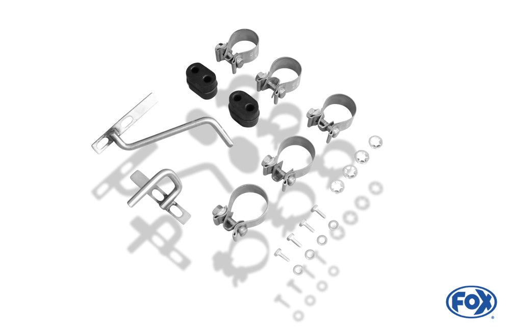 FOX Ford Focus III Ecoboost - Turnier/ Kombi Endschalldämpfer Ausgang rechts/links - 106x71 Typ 32 rechts/links