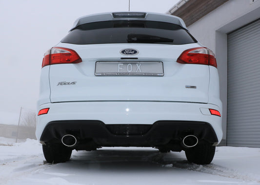 FOX Ford Focus III Ecoboost - Turnier/ Kombi mit Stylingpaket Endschalldämpfer Ausgang rechts/links - 115x85 Typ 32 rechts/links