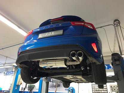 FOX Ford Focus IV ST-Line - starre Hinterachse Endschalldämpfer Ausgang rechts - 2x90 Typ 25