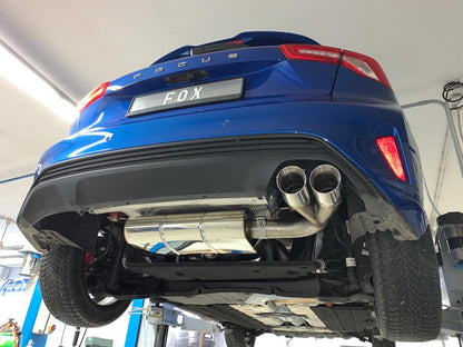FOX Ford Focus IV ST-Line - starre Hinterachse Endschalldämpfer Ausgang rechts - 2x90 Typ 25