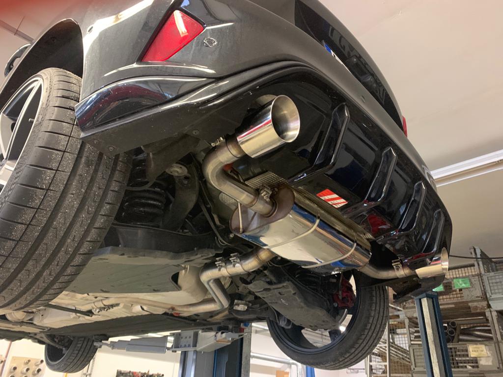 FOX Ford Focus IV ST Endschalldämpfer Ausgang rechts/links ab OPF - 1x100 Typ 25 rechts/links