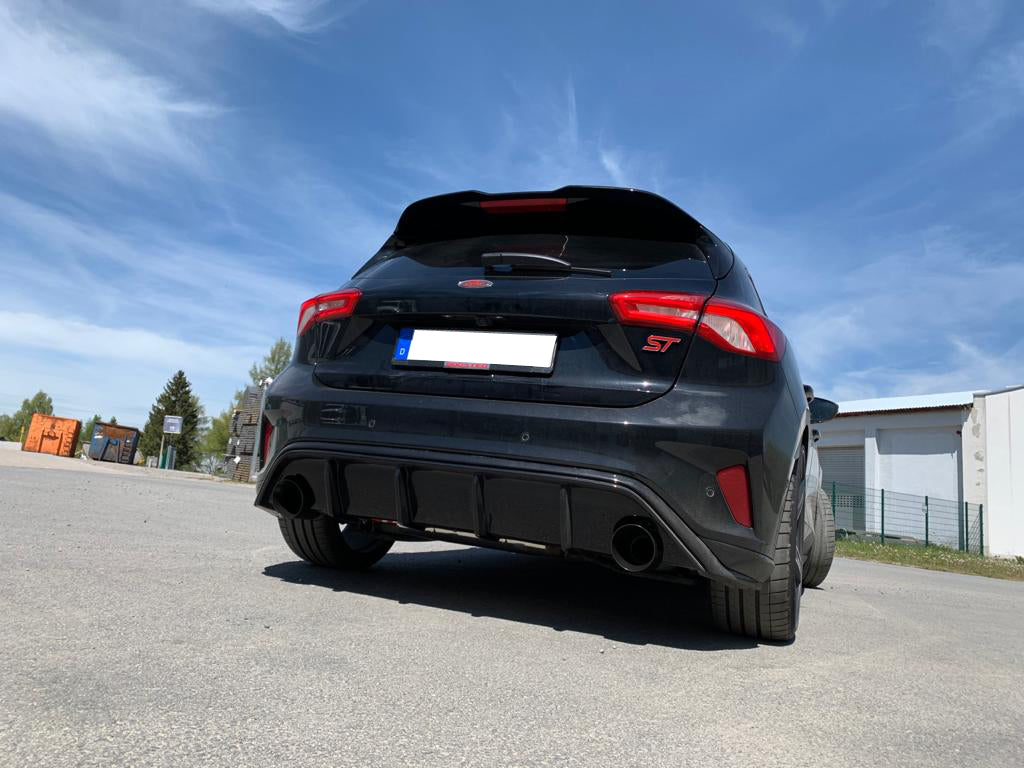 FOX Ford Focus IV ST Endschalldämpfer Ausgang rechts/links ab OPF - 1x100 Typ 25 rechts/links schwarz emalliert