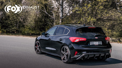 FOX Ford Focus IV ST Endschalldämpfer Ausgang rechts/links ab OPF - 1x100 Typ 25 rechts/links schwarz emalliert