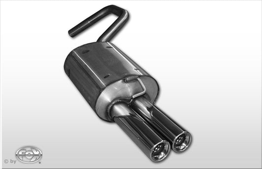 FOX Ford Mondeo Turnier Typ BWY Endschalldämpfer - 2x80 Typ 13