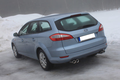 FOX Ford Mondeo IV Turnier (Kombi) Endschalldämpfer rechts/links - 2x80 Typ 13 rechts/links