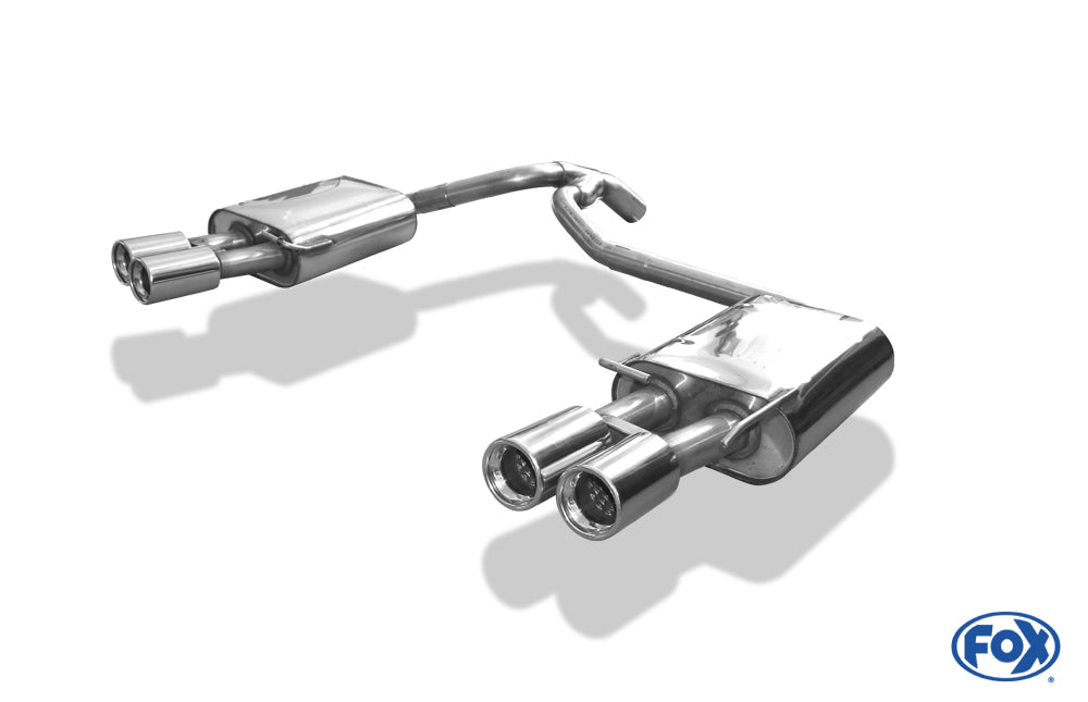 FOX Ford Mondeo IV Turnier (Kombi) Endschalldämpfer rechts/links - 2x80 Typ 13 rechts/links