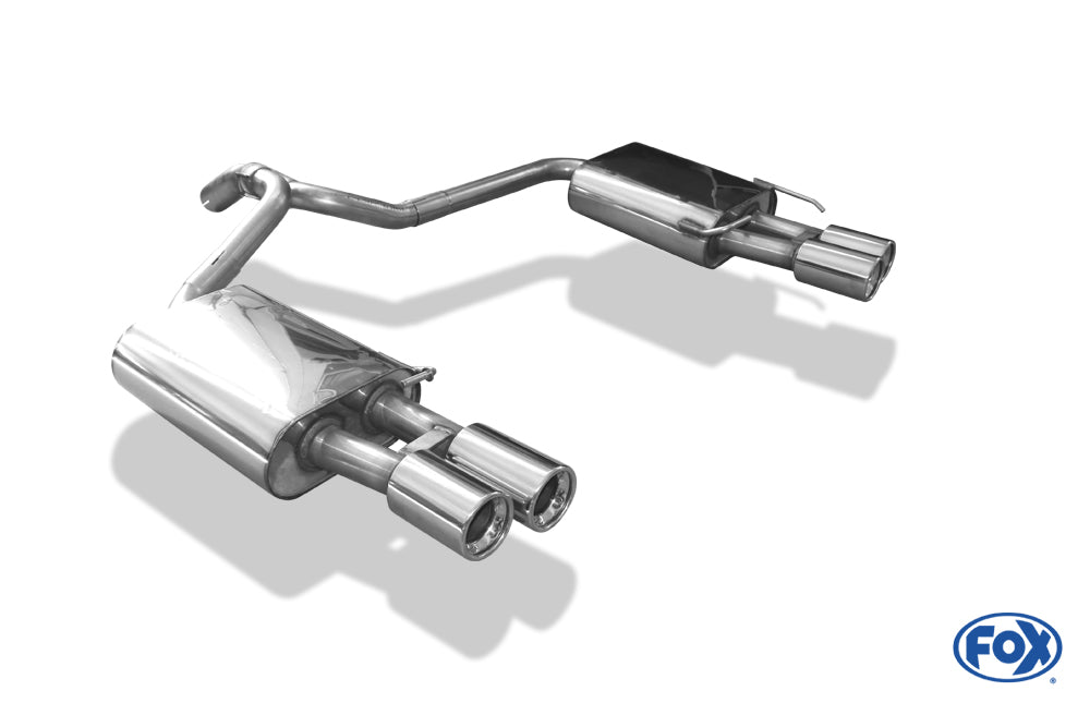 FOX Ford Mondeo IV Turnier (Kombi) - 2,5l Endschalldämpfer rechts/links - 2x80 Typ 13 rechts/links