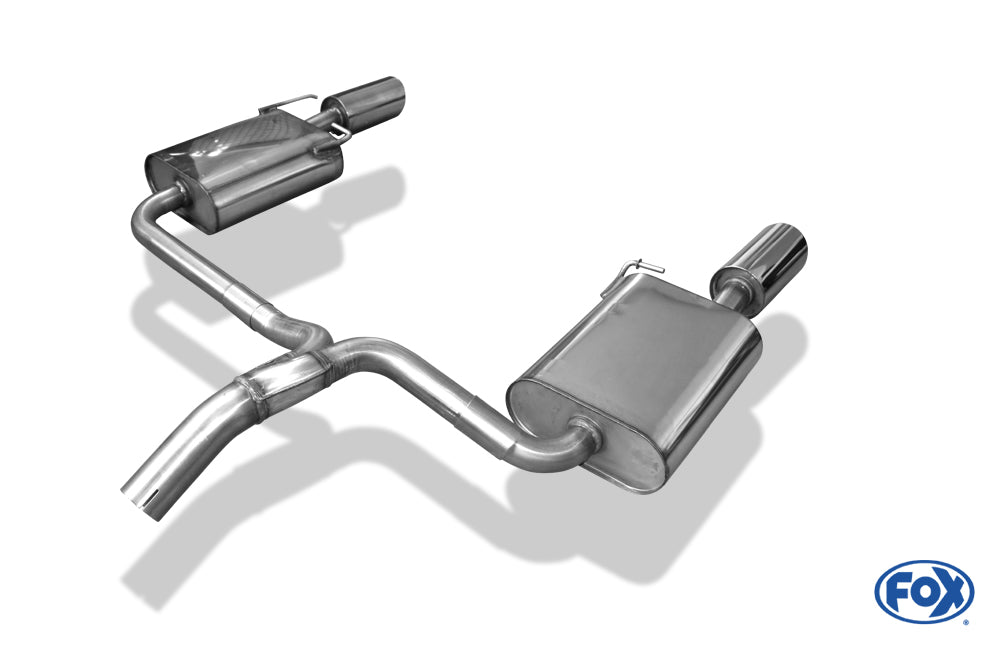 FOX Ford Mondeo IV Turnier - Ecoboost 2,0l Endschalldämpfer rechts/links - 1x100 Typ 16 rechts/links