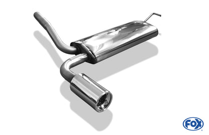 FOX Ford Ka Endschalldämpfer - 1x90 Typ 13