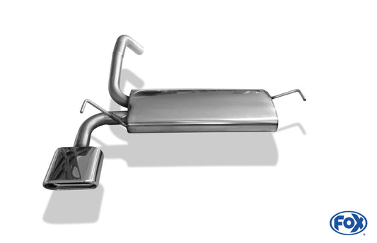 FOX Ford Ka Endschalldämpfer - 150x70 Typ 53