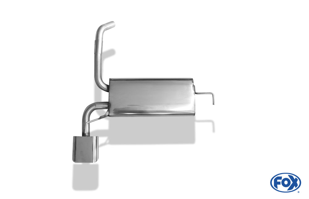 FOX Ford Ka Endschalldämpfer - 150x70 Typ 53