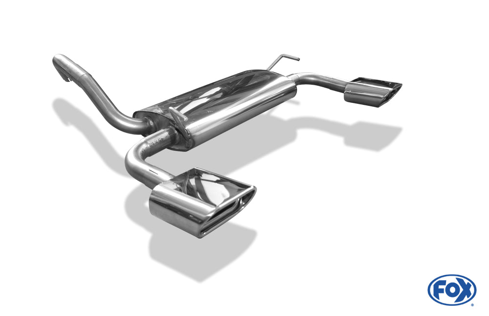 FOX Ford Ka Endschalldämpfer rechts/links - 150x70 Typ 53 rechts/links