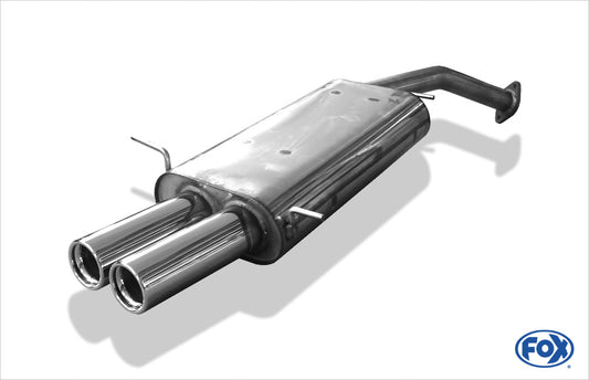 FOX Ford Probe Endschalldämpfer - 2x76 Typ 13