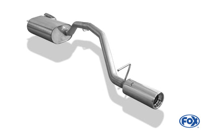 FOX Ford C-Max Endschalldämpfer - 1x90 Typ 13