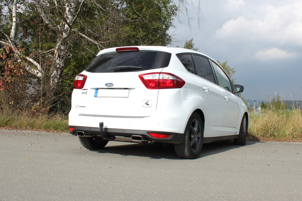 FOX Ford C-Max II Endschalldämpfer Ausgang rechts/links - 145x65 Typ 59 rechts/links