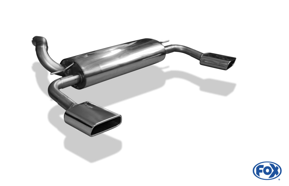 FOX Ford C-Max II Endschalldämpfer Ausgang rechts/links - 145x65 Typ 59 rechts/links